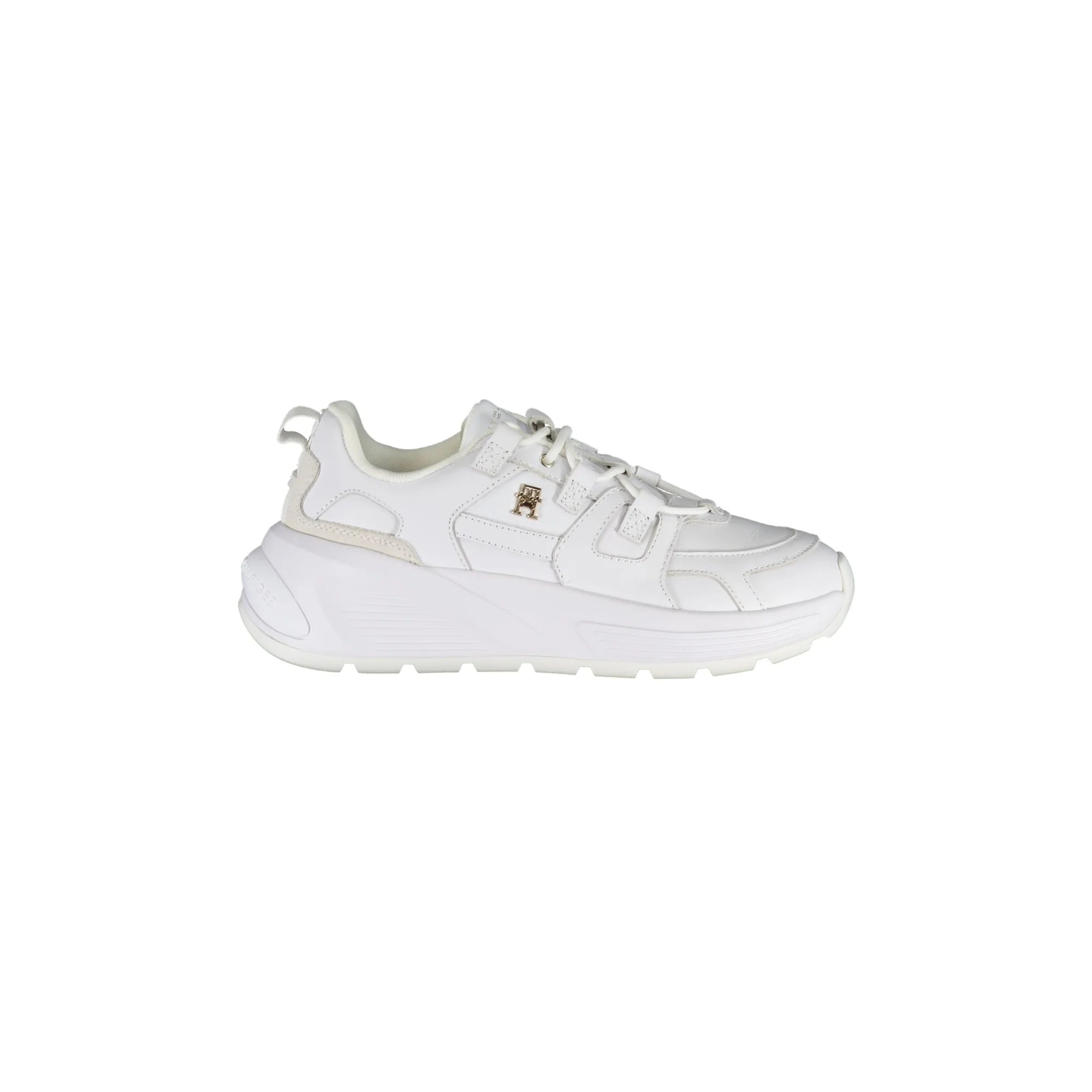 Tommy Hilfiger Sneakers Donna Bianche Logo Bianco - foto prodotto